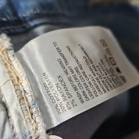 Tommy Bahama High Rise Skinny Ankle Denim Blue Jeans Size 0/28 - Picture 5 of 6